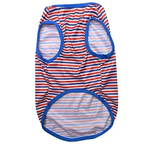 (NWOT) Shein 2-Piece Striped Dog Tank Tops – Size Large | T-Shirt Bundle - Picture 2 of 6
